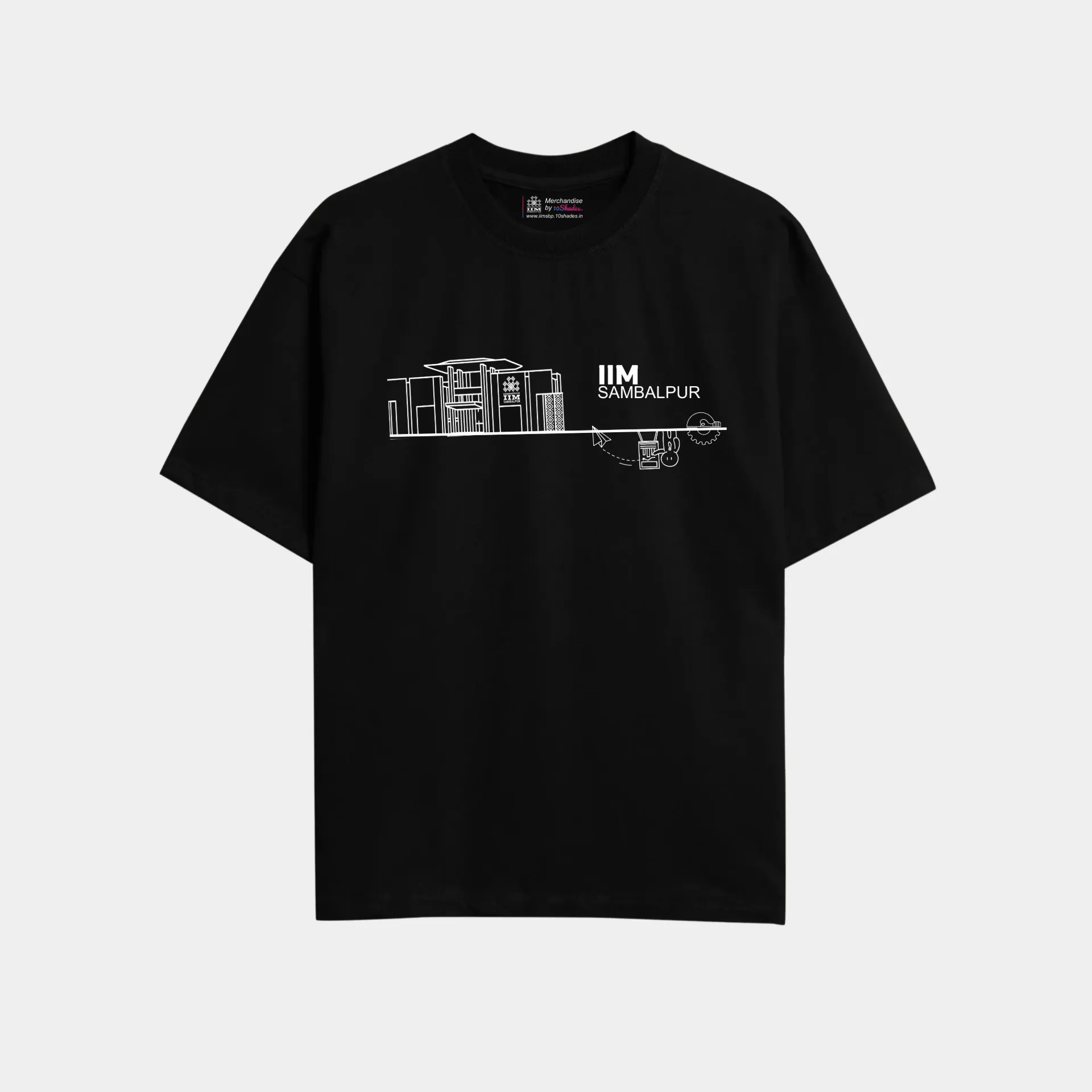 Oversized Tshirt - IIM Sambalpur