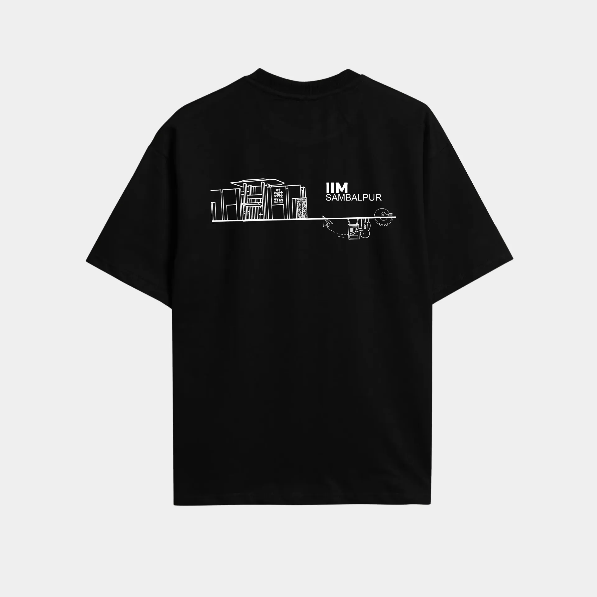 Oversized Tshirt - IIM Sambalpur