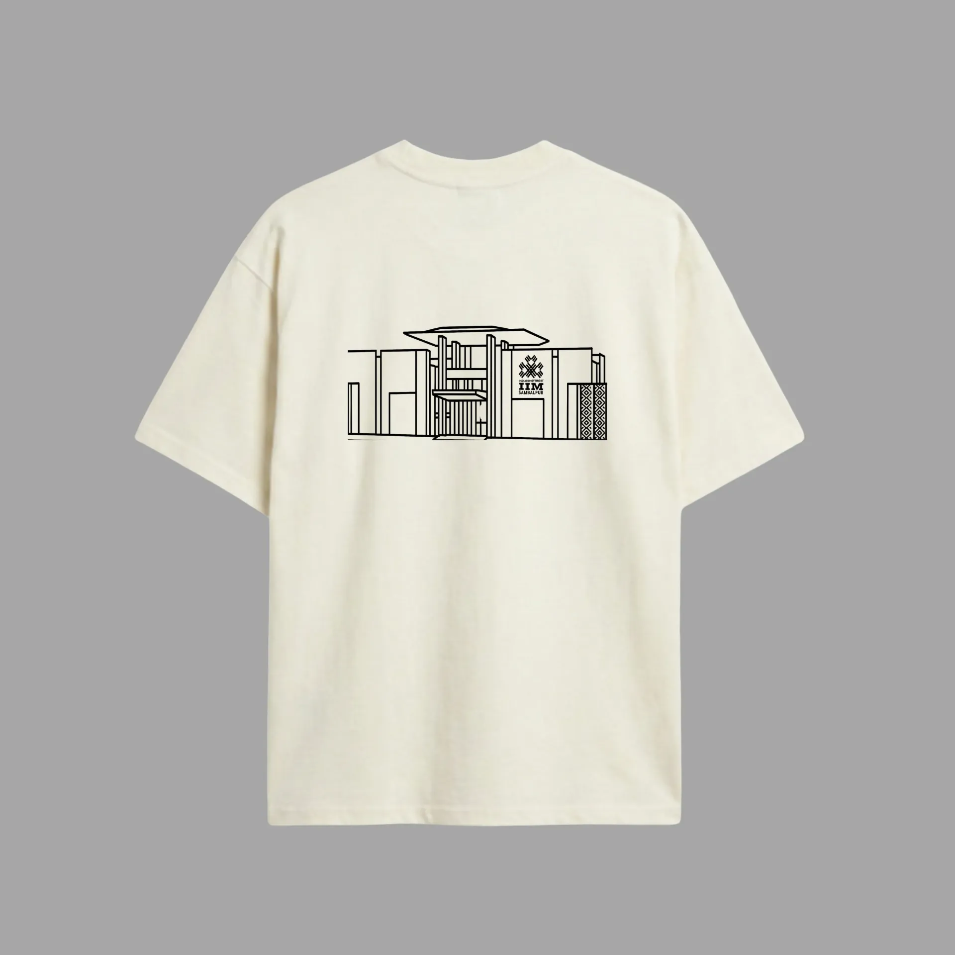 Oversized Tshirt - IIM Sambalpur (S)