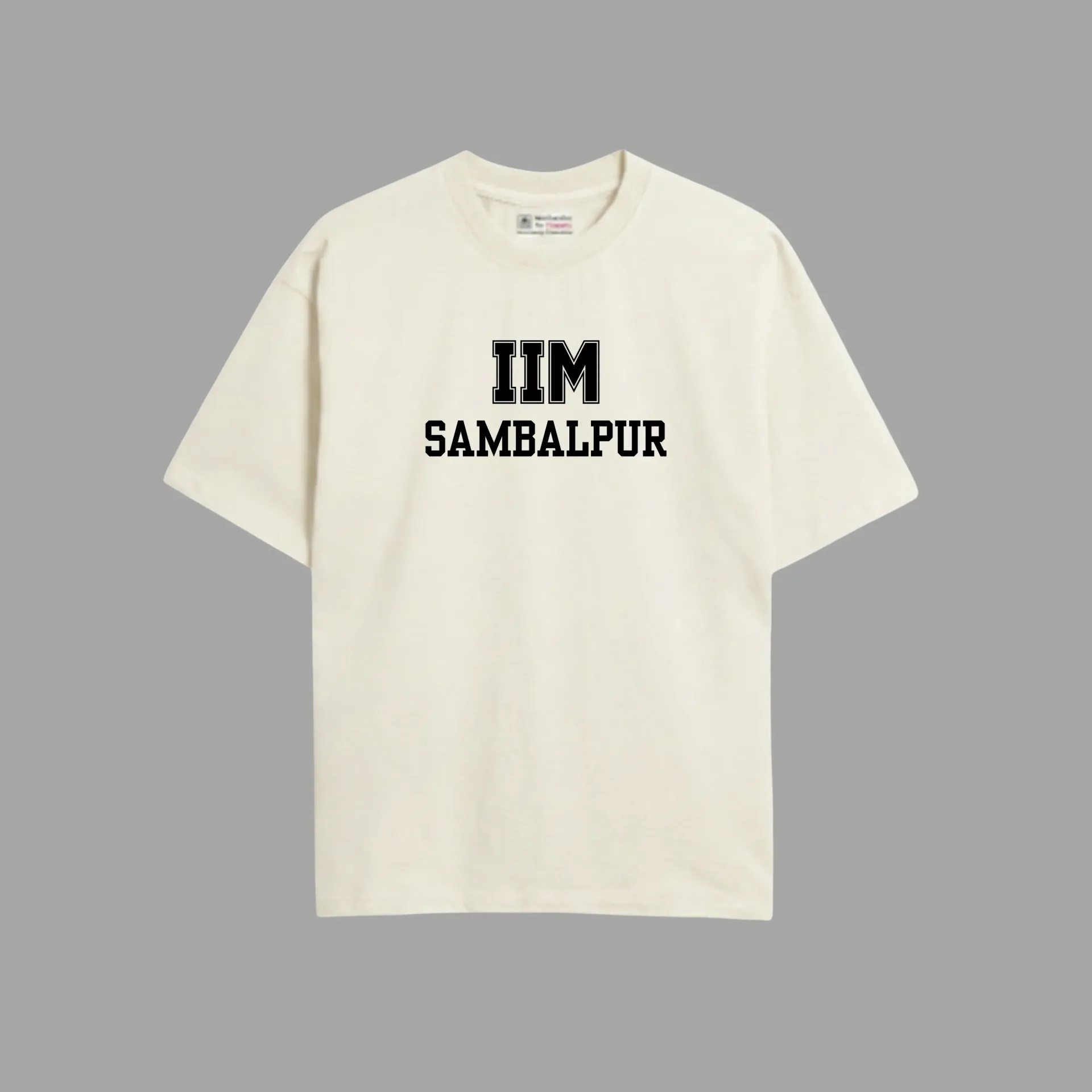 Oversized Tshirt - IIM Sambalpur
